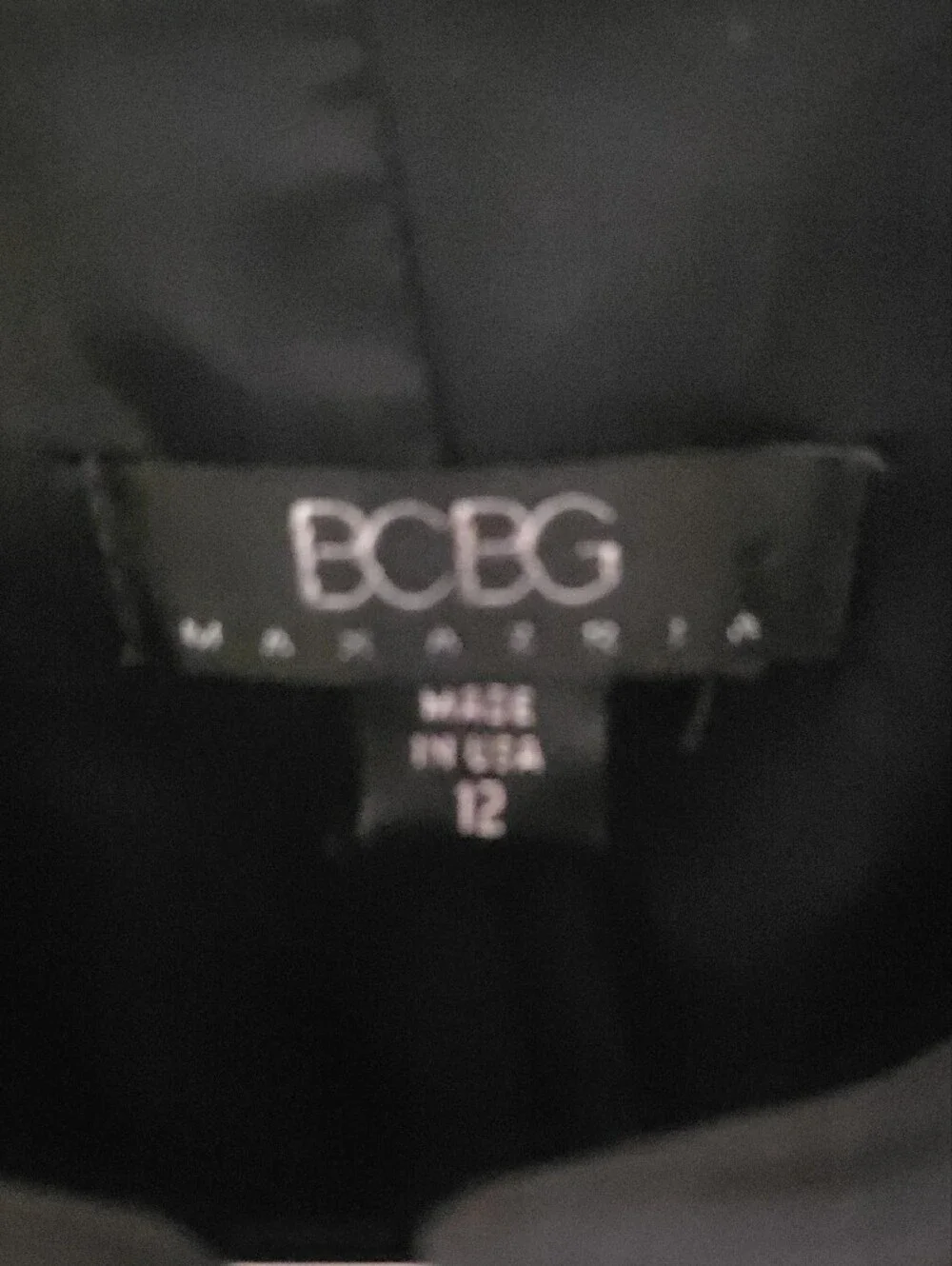 BCBG Women's Black Stand-Collar Button Jacket - Picture 2 of 6
